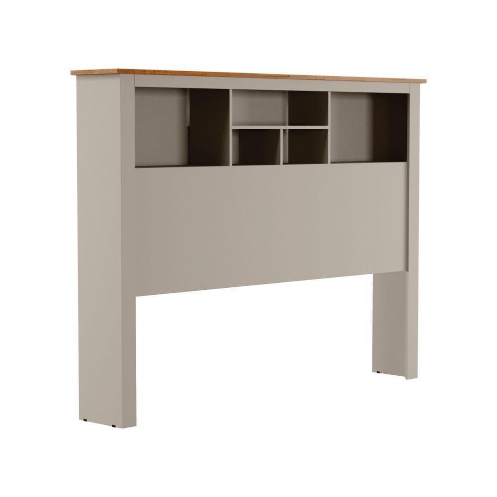 Jogo De Cabeceira Com Mezanino Lateral Cambridge Off White - 3