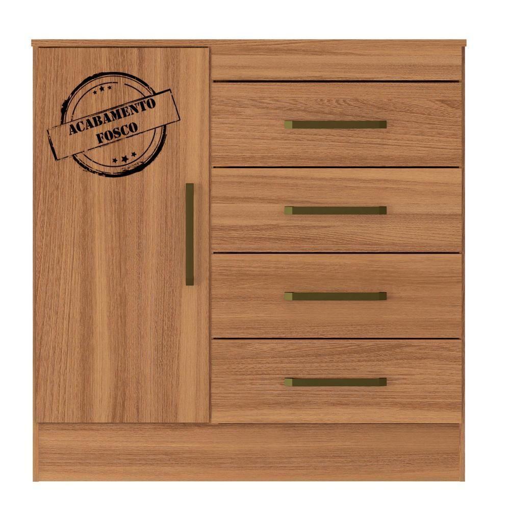 Comoda 04 Gavetas Montevideu Amendola Touch Amendola Touch - 4