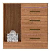 Comoda 04 Gavetas Montevideu Amendola Touch Amendola Touch - 6