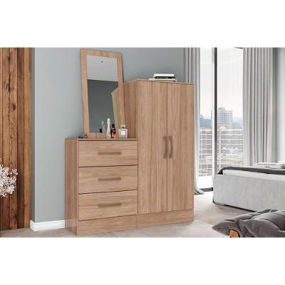 Cômoda Infantil Briz B700 3 Gavetas em MDF com Puxador Plástico Branco Corrediças Simples