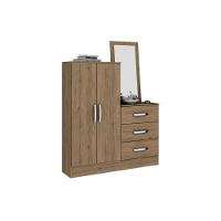 Cômoda Infantil Briz B700 c/ 2 Portas e 3 Gavetas Jequitibá Brilho - Henn - 3