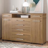 Cômoda 2 Portas 7 Gavetas London Amendola Touch - 4