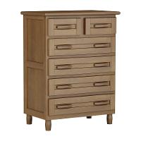 Cômoda Imbuia 6 Gavetas Madeira Maciça Pinus Cavazotto - 1