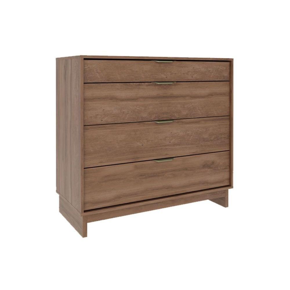 Cômoda Casal 1111 c/ 4 Gavetas Freijo - Carraro - 1