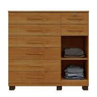 Cômoda New Vitoria Com Porta E 8 Gavetas Benetil Cinamomo - 2