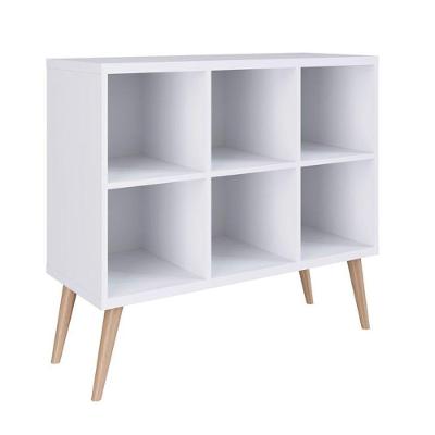 Cômoda Retrô Com Nichos Tiffany 100% Mdf