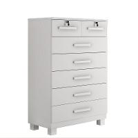 Cômoda New Barcelona 7 Gavetas Benetil Branco. - 1