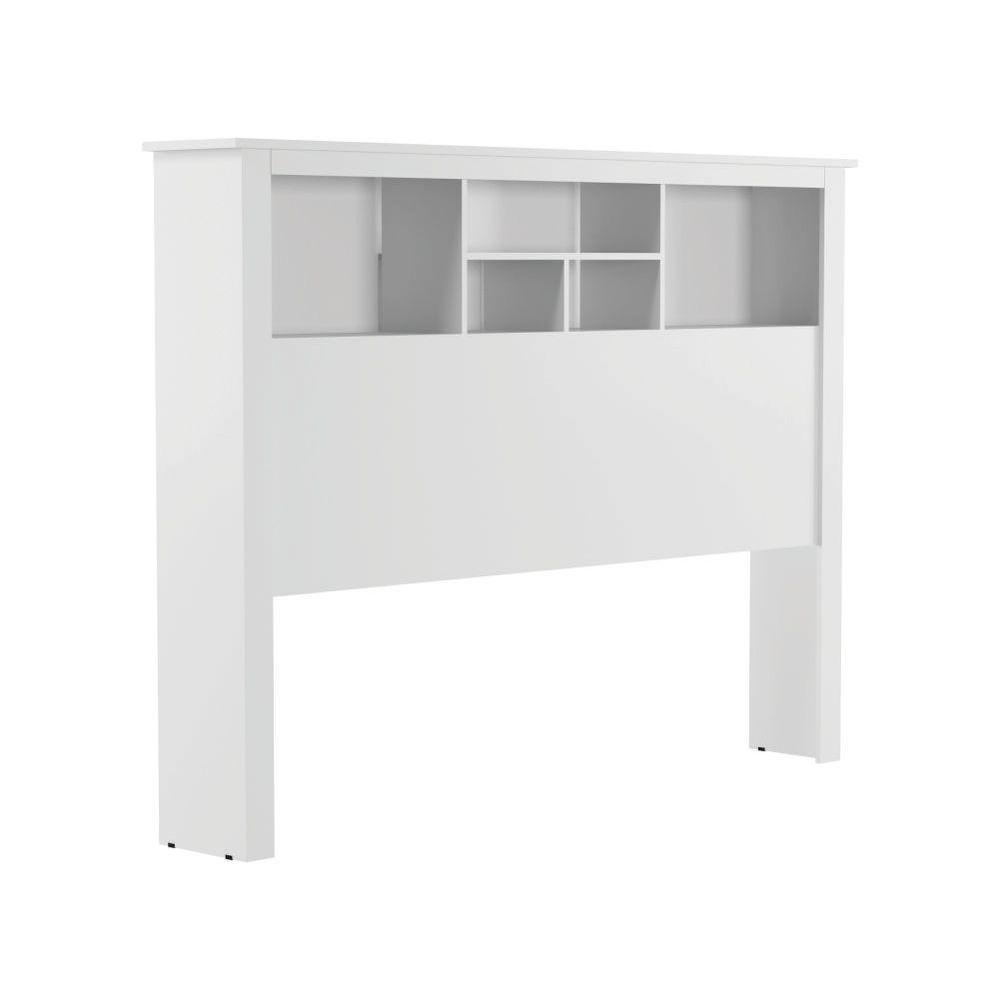 Jogo De Cabeceira Com Mezanino Lateral Cambridge Branco - 4