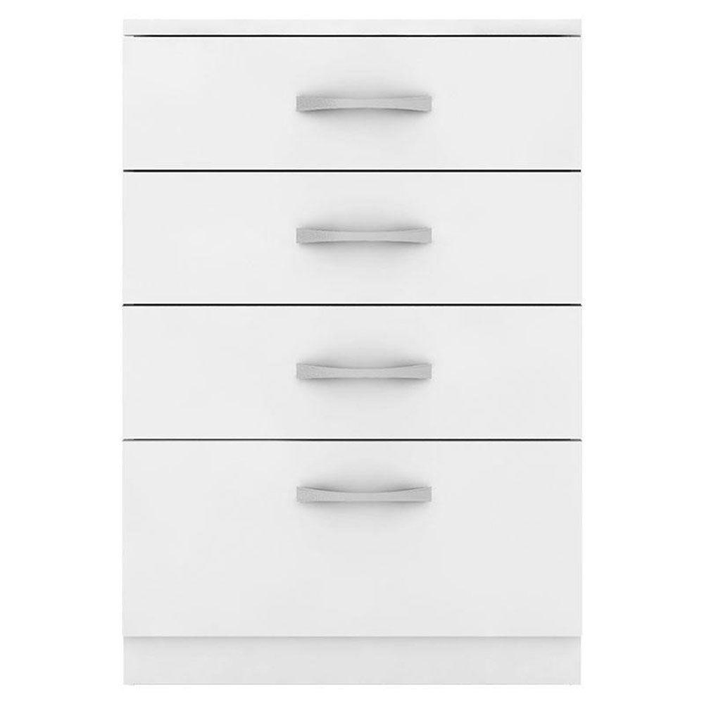 Cômoda Astral 4 Gavetas Branco - 3