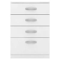 Cômoda Astral 4 Gavetas Branco - 3