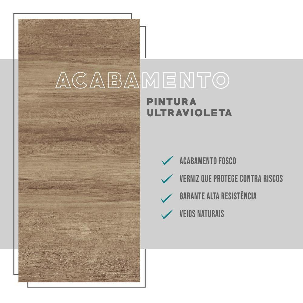 Cômoda 3 Gavetas 2 Portas 1112 Carraro - Noce Noce - 3