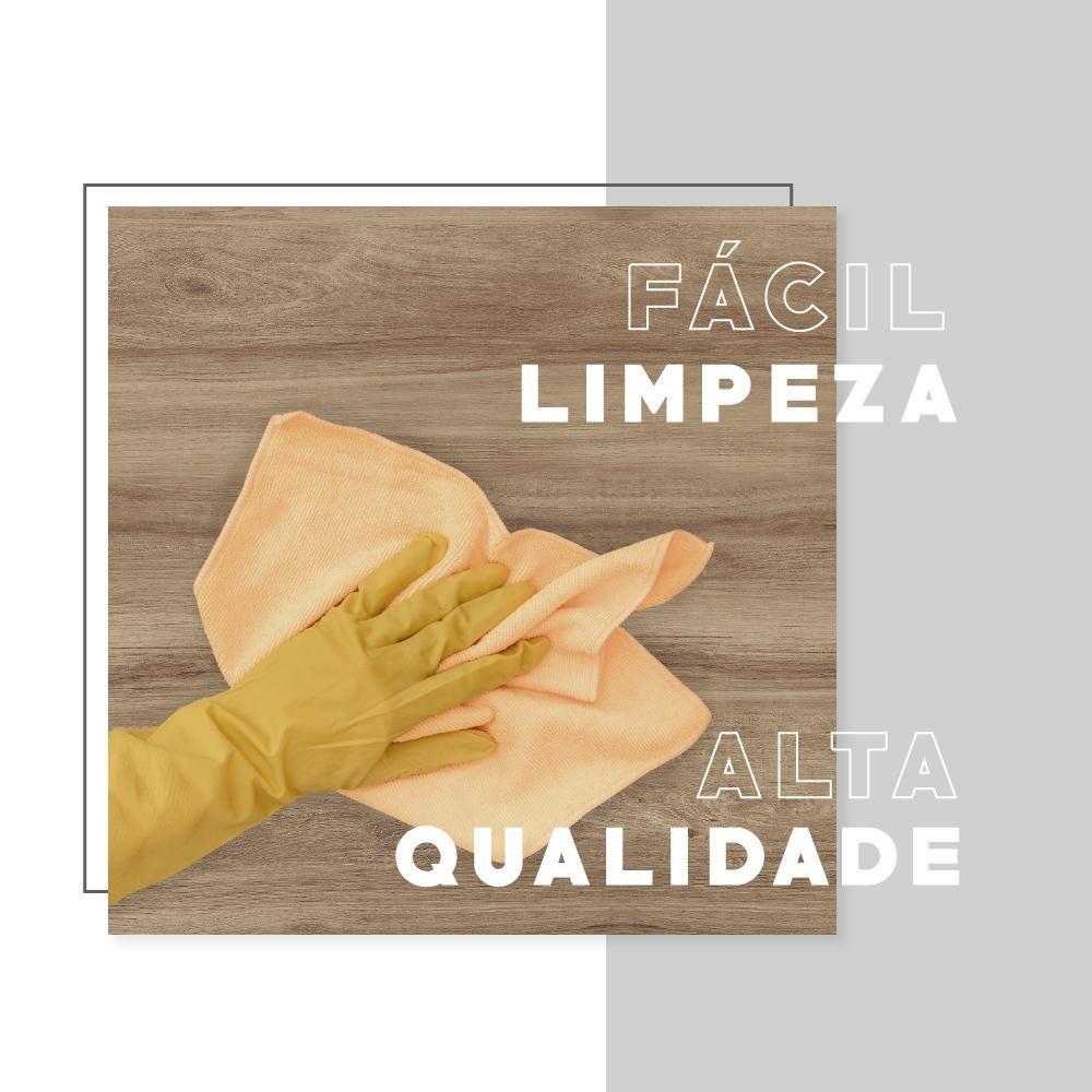 Cômoda 3 Gavetas 2 Portas 1112 Carraro - Noce Noce - 8