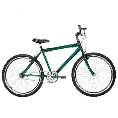 Bicicleta Masculina Aro 26 Mtb Aero Cor Verde Escuro E Preta