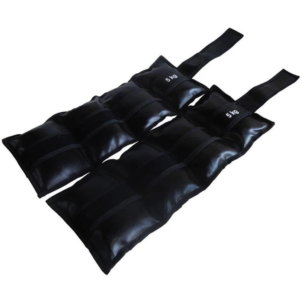 Par de Caneleiras Tornozeleira Academia Ginástica 5,0kg - 1