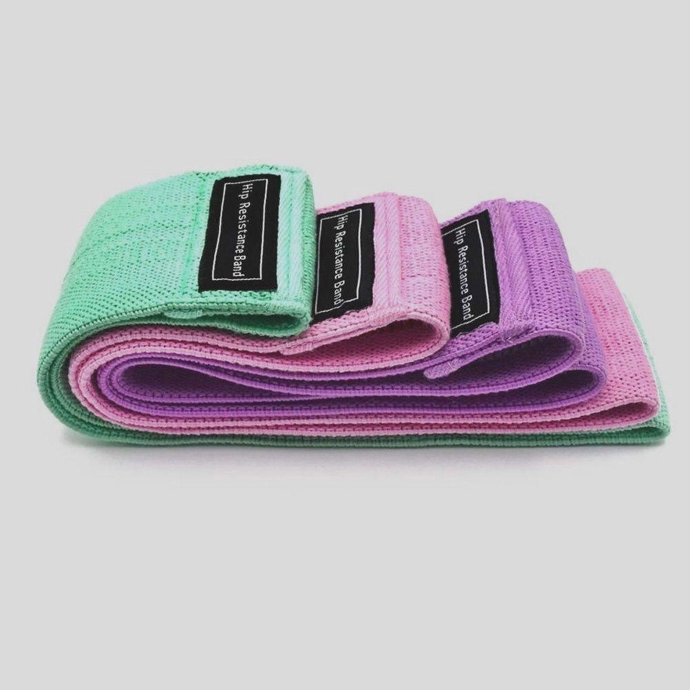 Kit 3 Elástico Para Exercícios Thera Band Extensor 3 Níveis Kit 3 Elasticos Largos - 1