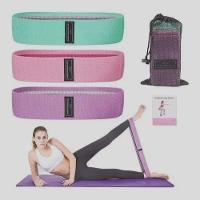 Kit 3 Elástico Para Exercícios Thera Band Extensor 3 Níveis Kit 3 Elasticos Largos - 2