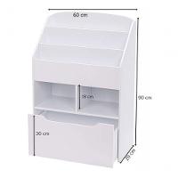 Organizador De Livros Com Baú Kiara 100% Mdf Infantil - 3