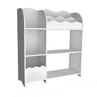 Organizador Brinquedos E Livros Infantil Alejandro 100% Mdf - 3