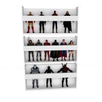 3 Nichos Organizadores De Bonecos 100% Mdf