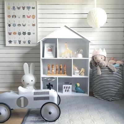 Casinha Organizador Infantil Jake 100% Mdf Brinquedos