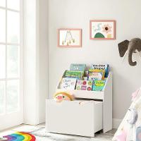Organizador De Livros Com Baú Infantil Piper 100% Mdf - 1
