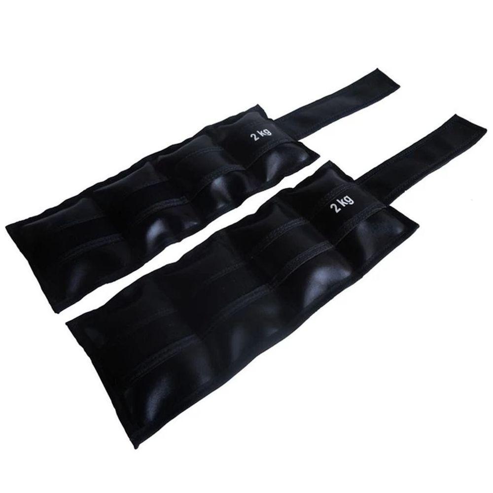 Par de Caneleiras Tornozeleira Academia Ginástica 2,0kg - 1
