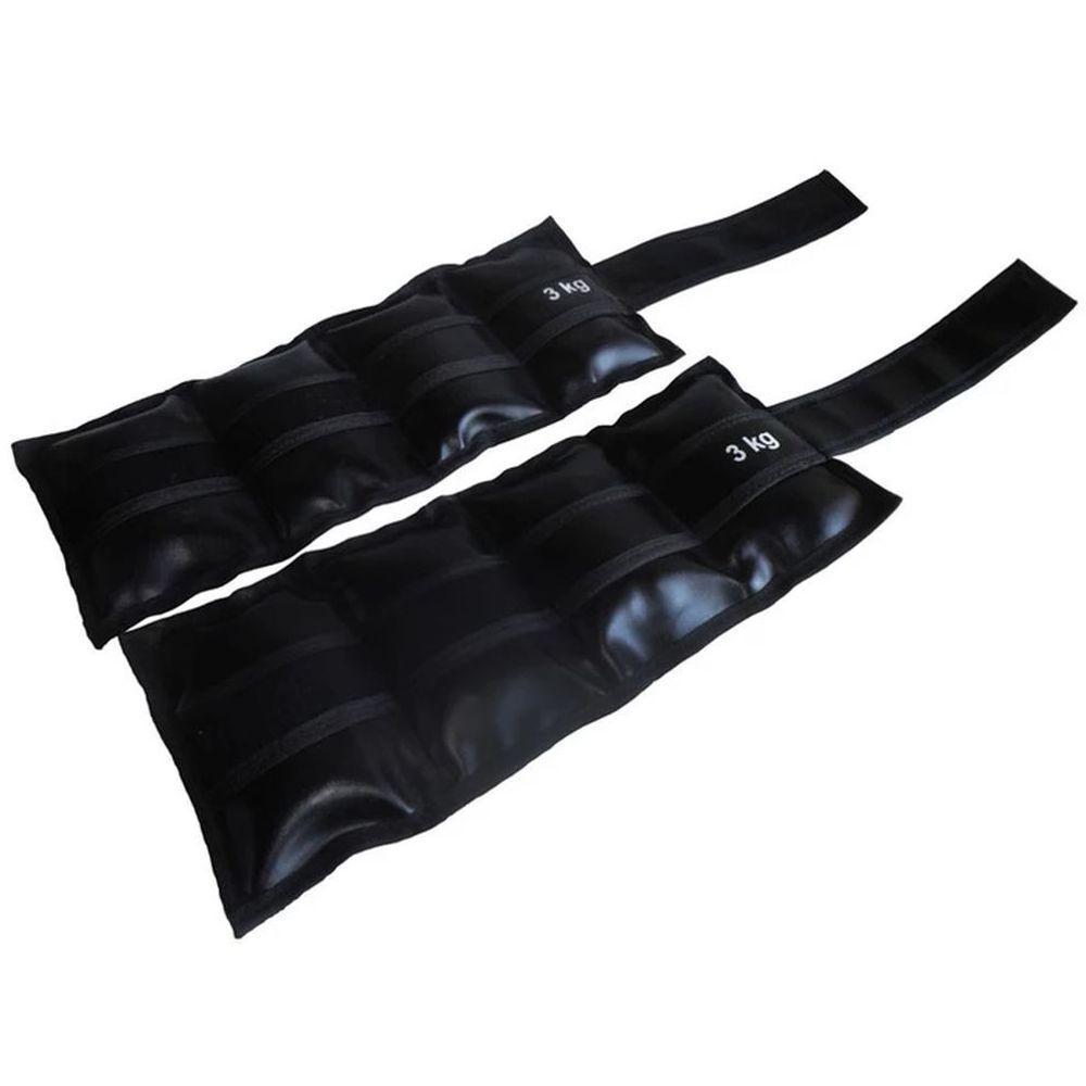 Par de Caneleiras Tornozeleira Academia Ginástica 3,0kg - 1