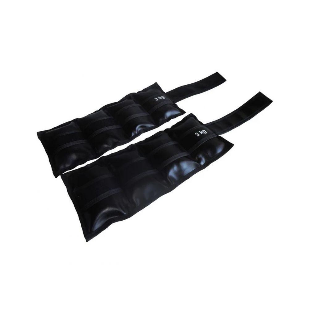 Par de Caneleiras Tornozeleira Academia Ginástica 3,0kg - 2