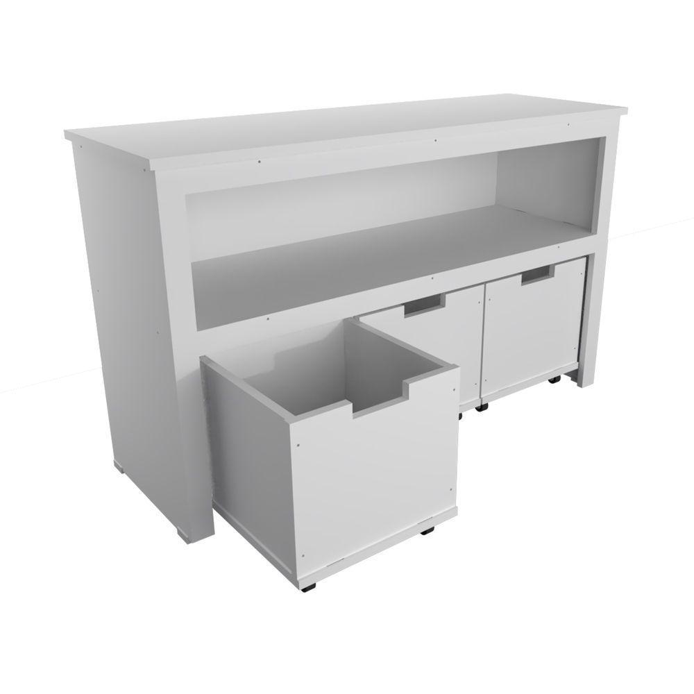 Organizador Infantil Com Baús Atena 100% Mdf Brinquedos - 2