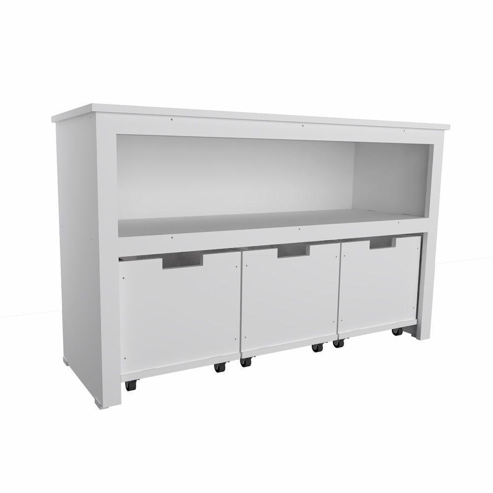 Organizador Infantil Com Baús Atena 100% Mdf Brinquedos - 4