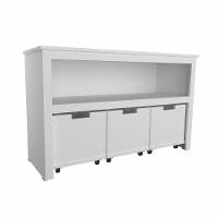 Organizador Infantil Com Baús Atena 100% Mdf Brinquedos