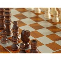 Tabuleiro Xadrez Madeira Dobrável Cantil Bebida Shot Aposta - 2