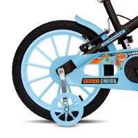 Bicicleta Infantil Aurora Dinos Colli Aro-16C/ Preto/Azul - 2