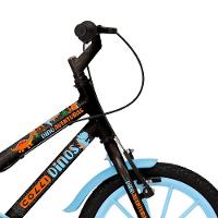 Bicicleta Infantil Aurora Dinos Colli Aro-16C/ Preto/Azul - 4