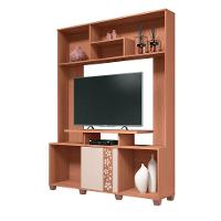 Estante Hb Com Aplique Em Mdf E Mdp De 15 Mm E 25 Mm Milla Nature/off White - 2