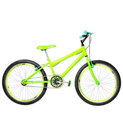Bicicleta Masculina Aro 24 Aero Cor Verde Claro