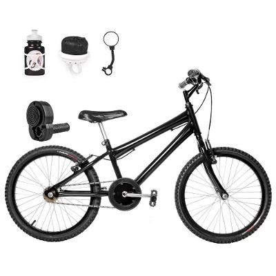 Bicicleta Infantil Masculina Aro 20+Kit Passeio e Acelerador