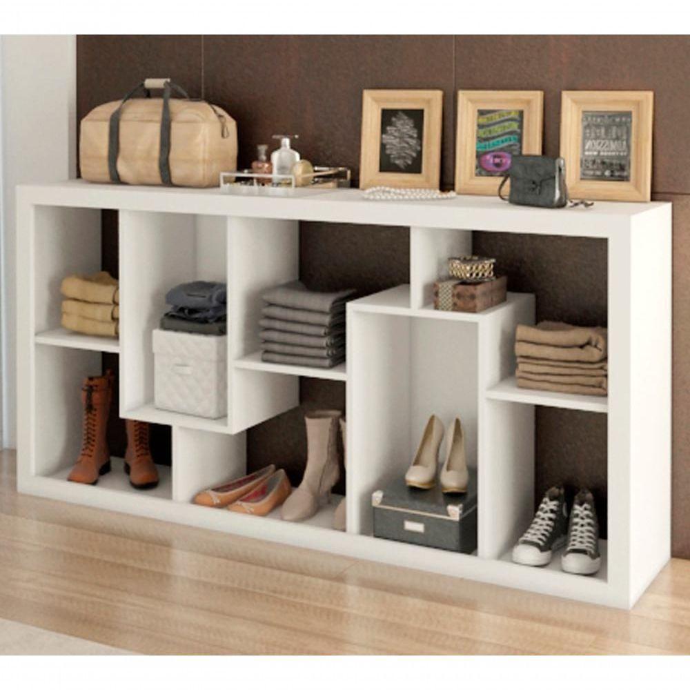 Estante Aparador Uso Horizontal Ou Vertical E1712 Branco - 1