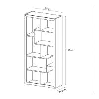 Estante Aparador Uso Horizontal Ou Vertical E1712 Branco - 2