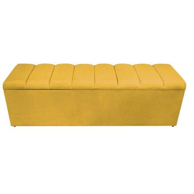 Calçadeira Estofada Sevilha P02 140cm Casal Corano - Amarena Móveis