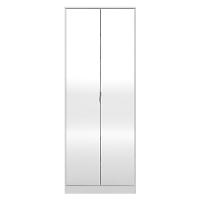 Sapateira 2 Portas Com Espelho 1 Gaveta Grife D02 Branco - 2