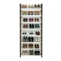 Sapateira Multiuso Closet 8 Prateleiras Az1006 Branco Nogal - 6