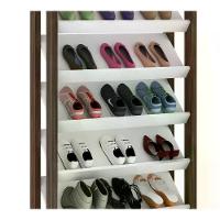 Sapateira Multiuso Closet 8 Prateleiras Az1006 Branco Nogal - 7