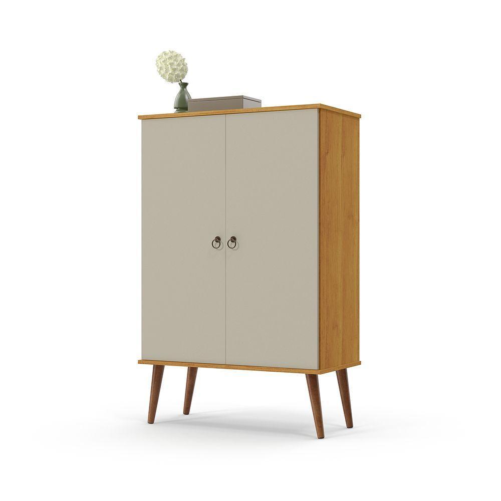 Sapateira Spazio 2 Portas 4 Prateleiras Para Quarto Patrimar - 1