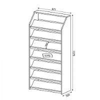 Sapateira Vertical Branco - 5