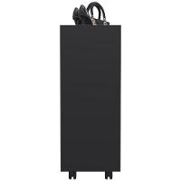 Kit 2 Sapateiras Organizador Com 3 Prateleiras Pérola Preto - 2