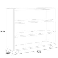 Kit 2 Sapateiras Organizador Com 3 Prateleiras Pérola Preto - 6