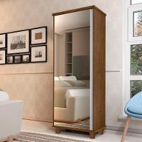 Armario Multiuso Sapateira 1 Porta 00703502 Malbec - 3