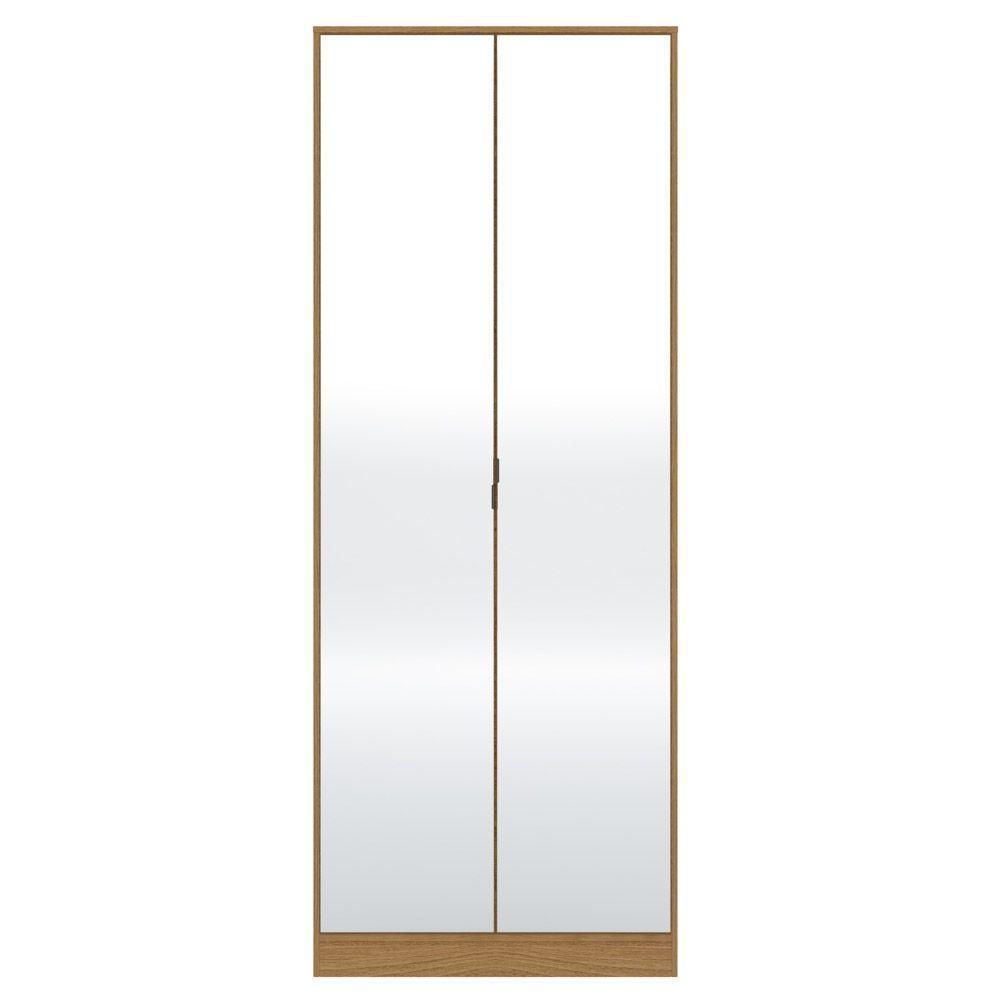 Sapateira 2 Portas Com Espelho 1 Gaveta Grife Amendola Touch - 2