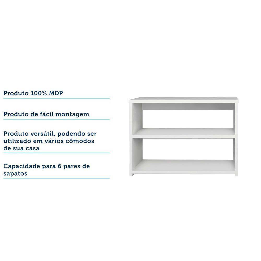 Sapateira Para Até 06 Pares De Calçados C/ 60 Cm De Largura - 2